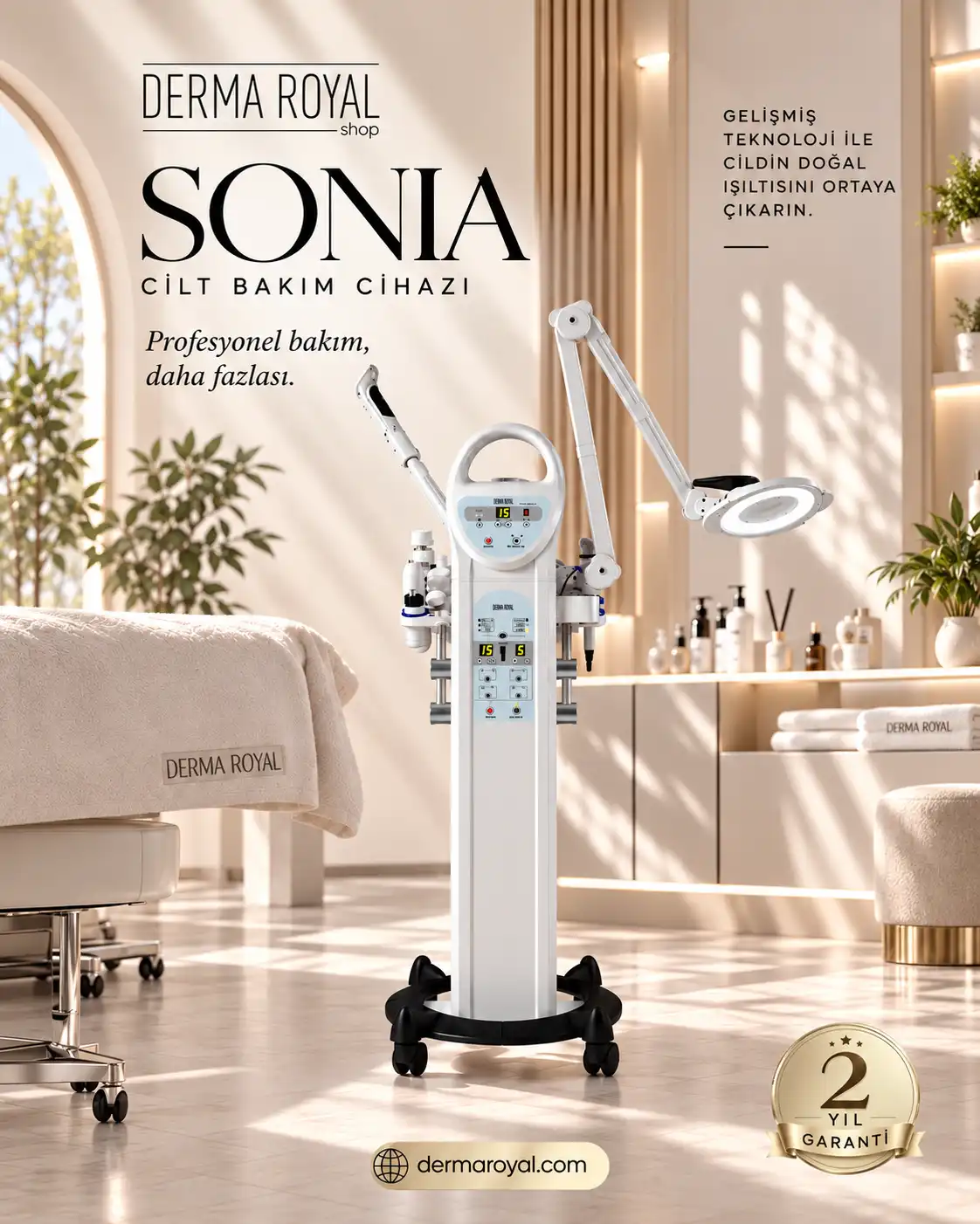 SONIA Profesyonel Cilt Bakım Cihazı 1