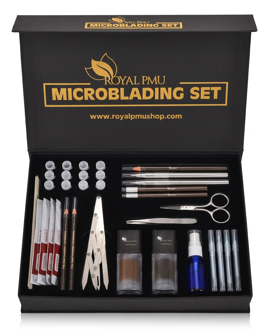 Royal PMU Microblading Set (Tam Donanımlı)